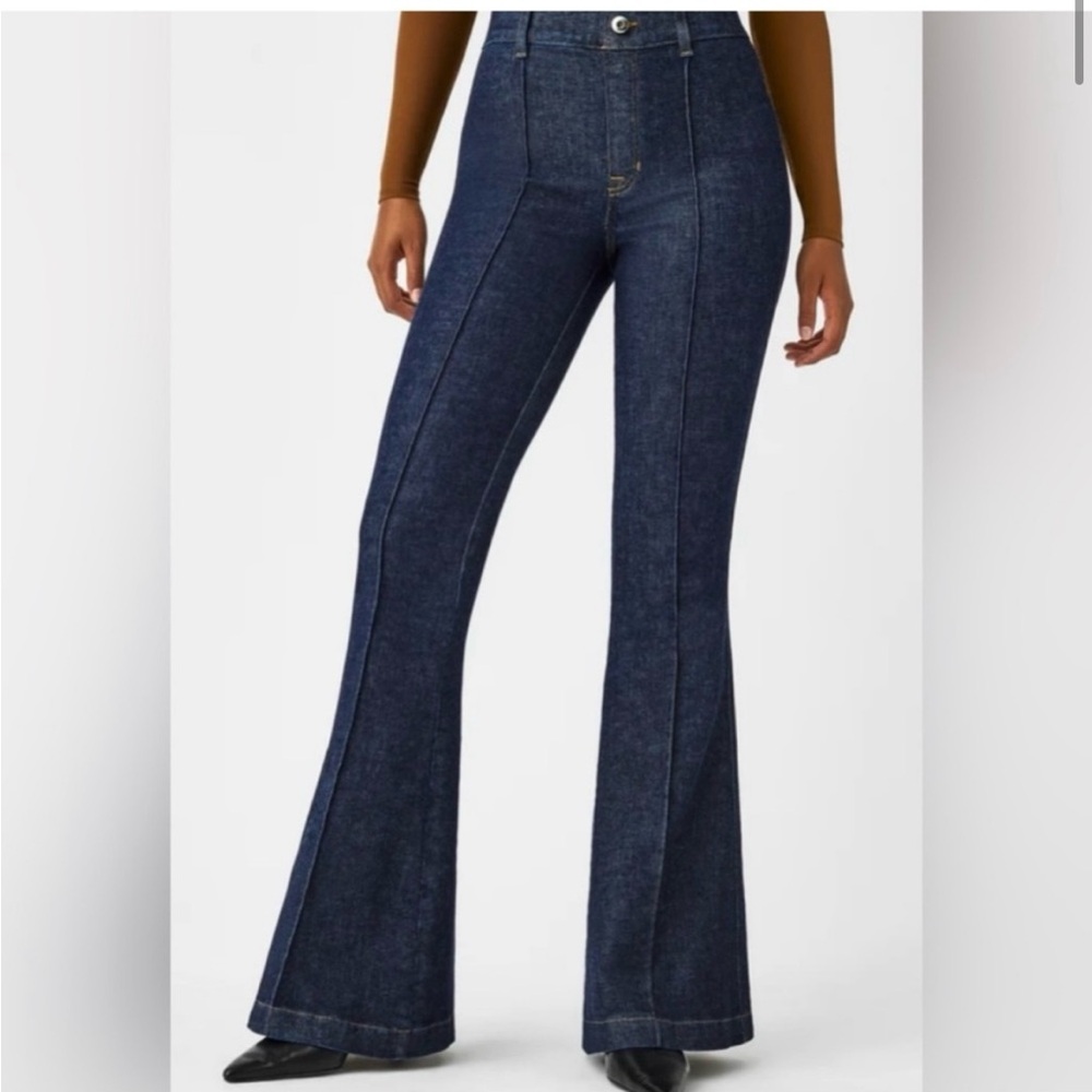 SPANX Dark Blue Flare Jeans